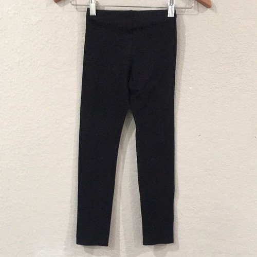 Old Navy Girls Size M 8 Leggings Black Long Stretch Neutral Casual Comfy Lounge - Picture 2 of 9