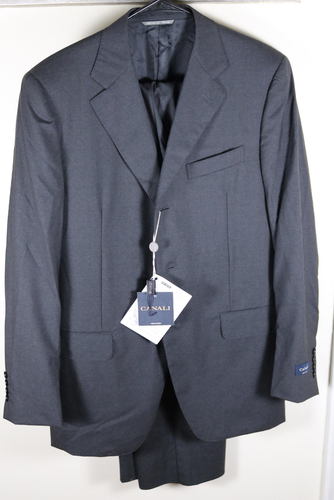 Canali Classic Fit Wool Suit Size 48 / 38 Brand New Gray - Picture 1 of 9