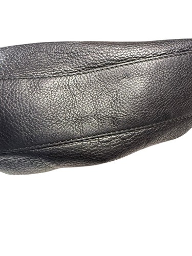 Gucci borsa a mano Sukey pelle ciottolata manico superiore nera vintage con ciondolo GG 211944 - Foto 8 di 23