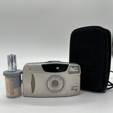 Canon Sure Shot 76 Zoom Point Shoot 35mm Film Camera New Battery - TESTED