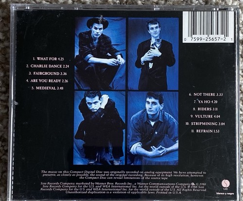 Strip-Mine by James (CD, Aug-1988, Sire) - Picture 3 of 3