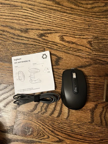 Logitech MX Anywhere 3S Compact Wireless Performance Mouse - Black