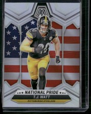 2024 Panini Mosaic #266 T.J. Watt Silver
