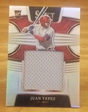 2022 Select Rookie Jumbo Swatch Holo/250 Juan Yepez St. Louis Cardinals 