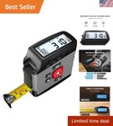 16 Ft Digital Tape Measure - Rechargeable, Accurate, and Easy to Read in Gray