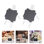  10 Pcs Mini Chalkboards Schilder Kreidetafel Kleines Tafelschild