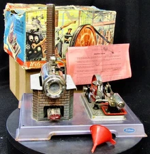 Strong Runner 1960s Wilesco D10 Live Steam Engine - Gift Boys Men # 1783