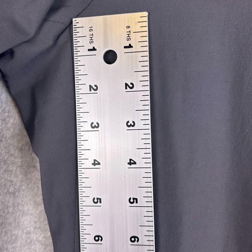 Ann Taylor Dress Pants Women's 12 Gray Straight Leg Pockets Office Modern NWT - Picture 6 of 16