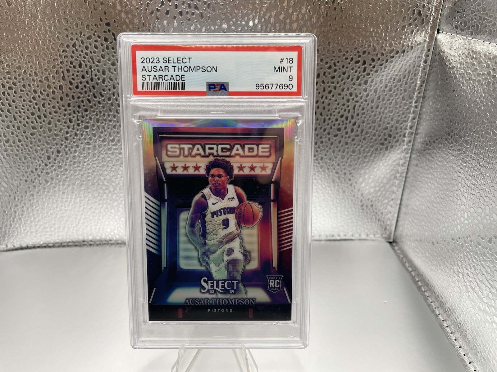 2023-24 Panini Select - Starcade Ausar Thompson #18 Psa 9 (RC)