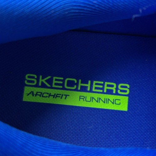 Sneakers Sketchers uomo GO RUN Max Road 6 nere blu nuove con etichetta - Foto 13 di 14
