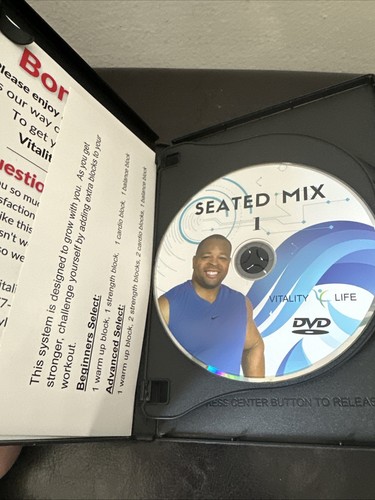 SEATED MIX CHAIR EXERCISE FOR everyone- 3 DVDs - Picture 5 of 6