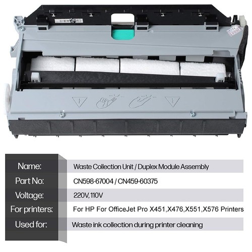 Duplex Module Assembly for HP PageWide X586f & X556 Printers Waste Ink Control - Afbeelding 4 van 8