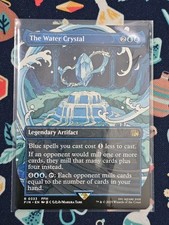 MTG - The Water Crystal - Borderless Rare #0333 - Final Fantasy NM