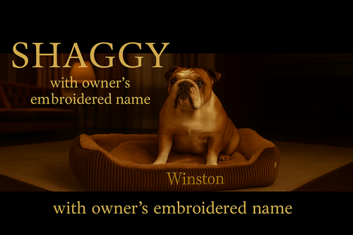 Luxury Dog Bed Shaggy Pet Puppy Sofa Bed Cushion, Personalized option XS- XXXL - Picture 3 of 9
