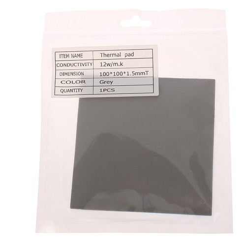 100x100mm Thermal Pad GPU CPU Heatsink Cooling Conductive Silicone Pad - Afbeelding 21 van 32