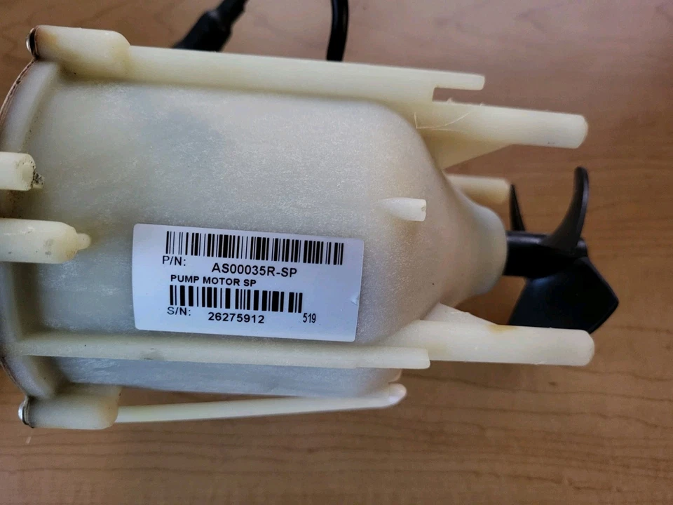 Untested AQUABOT BLUE DIAMOND  PUMP MOTOR #AS00035R and DRIVE MOTOR #AS08662 - Image 4 of 4