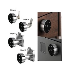 Drawer Smart Cabinet Lock Keyless Digital Locks Bedroom Cupboard Front Doors
