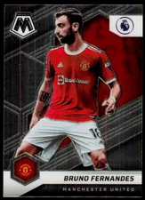 2021-22 Panini Mosaic Premier League Bruno Fernandes 141 Manchester United