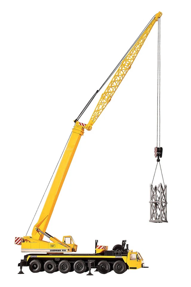 Kibri 13012 LIEBHERR Gru Telescopico 1120 Con Punta A Reticolo, Kit, H0 - Immagine 3 di 4