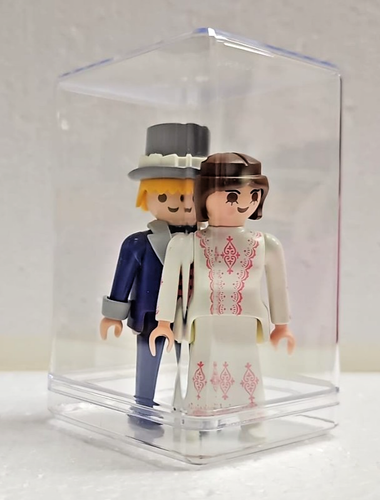 PLAYMOBIL I DUE SPOSI CON PICCOLA TECA - 第 2/2 張圖片