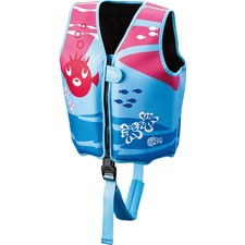 BECO SEALIFE Schwimmweste für Kinder, 3 - 6 Jahre, 18 - 30 kg, blau/pink