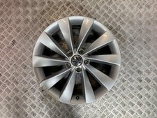 14-17 VW SCIROCCO MK2 GT 18" INCH 5 STUD 10 SPOKE ALLOY WHEEL 8JX18H2 *SCRATCHED