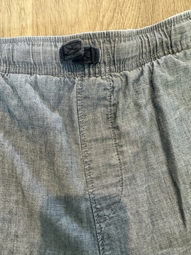 Lands End Shorts Herren XXL 18-20 blau Kordelzug Freizeit 100% Baumwolle Taschen - Bild 4 von 7