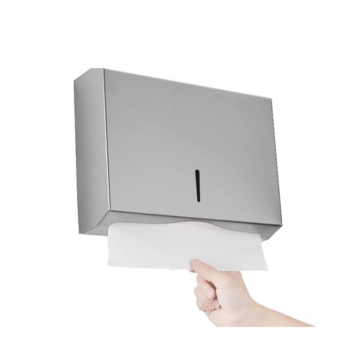 Edelstahl Handtuchspender Papierspender Handtuch Spender Papierhandtuchspender - Bild 17 von 24