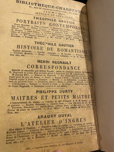 Théophile Gautier. Le Roman de la momie. 1891 - Bild 11 von 11