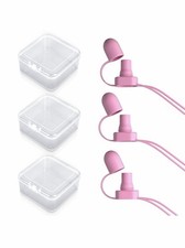 Durable No Spill Food Pouch Tops for Babies - Silicone  Reusable, 3 Pack