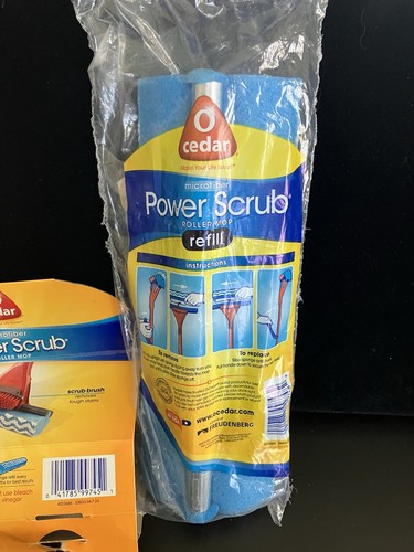 O Cedar Roller Mop Refill Microfiber Wave Sponge Fits Power Scrub Roller Mop NEW - Picture 4 of 4