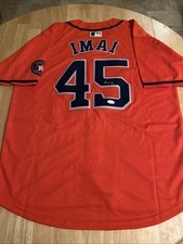 Tatsuya Imai Houston Astros Autographed Jersey JSA Certified