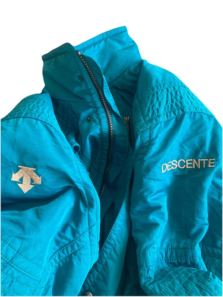 Traje de nieve de esquí Descente de colección para hombre de una pieza / azul Tokio verde azulado talla GRANDE Foto 3 de 4