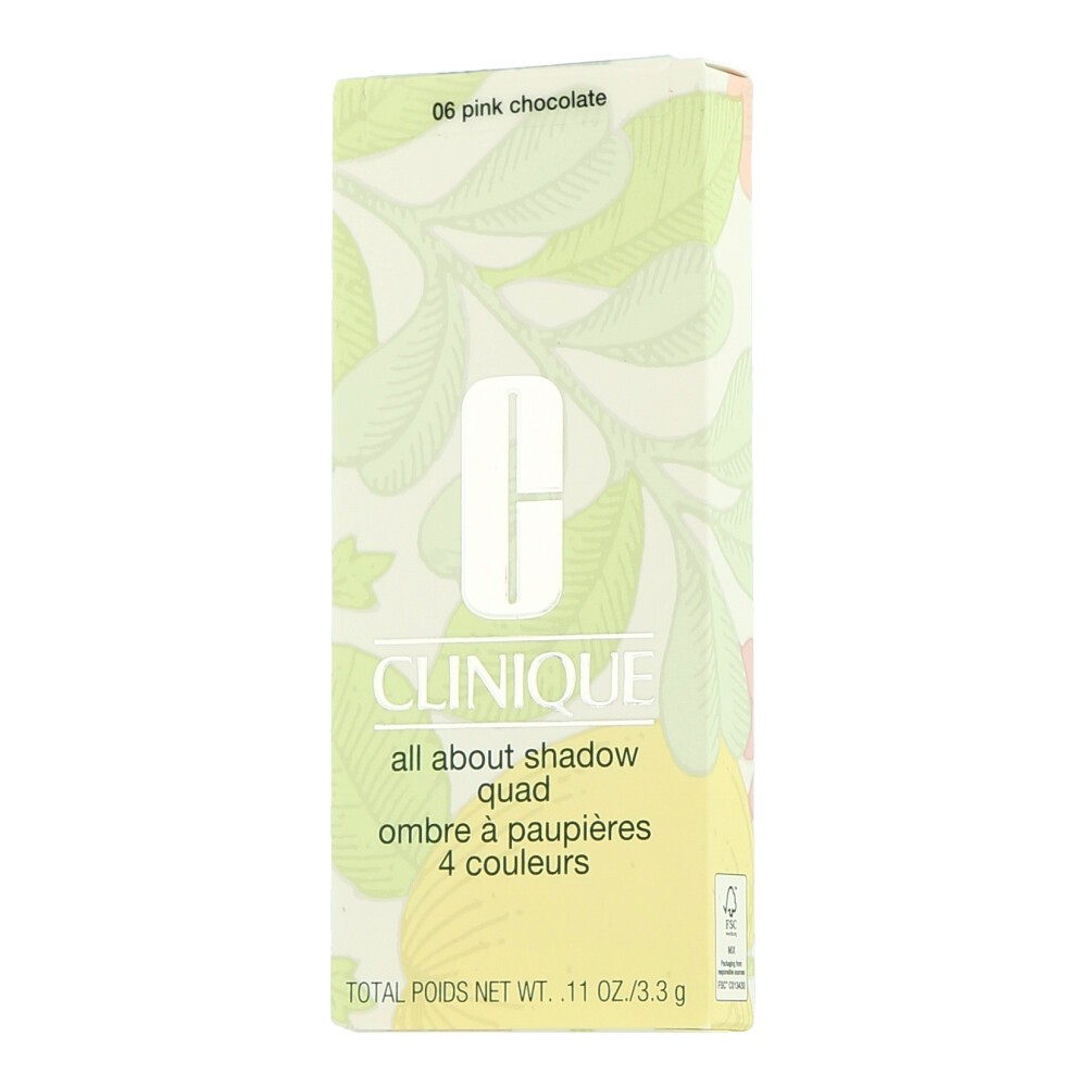 Clinique Ombre Paupires 4 порции - Розовый шоколад 33г 10090₽