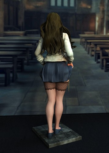 1/24 1/18 Witch Academy Unpainted Unassembled 3D Printing Model Garage Kits - Picture 2 of 4