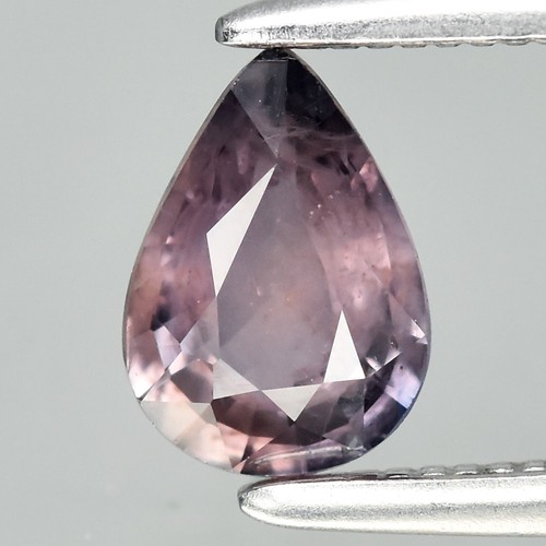 💎 0.61ct 6.3x4.5mm Pear Natural Purple Sapphire - Heated, Madagascar Gemstone
