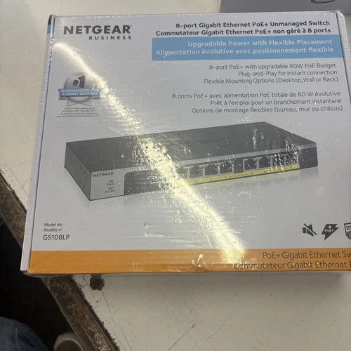 NETGEAR GS108PP 8-Port Gigabit Ethernet PoE+ Unmanaged Switch with FlexPoE... - Picture 2 of 5