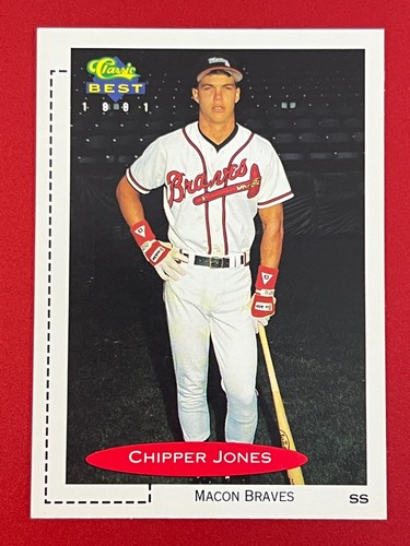 Clásico Mejor Liga Menor 1991 - Chipper Jones #268 (RC) - Imagen 1 de 4