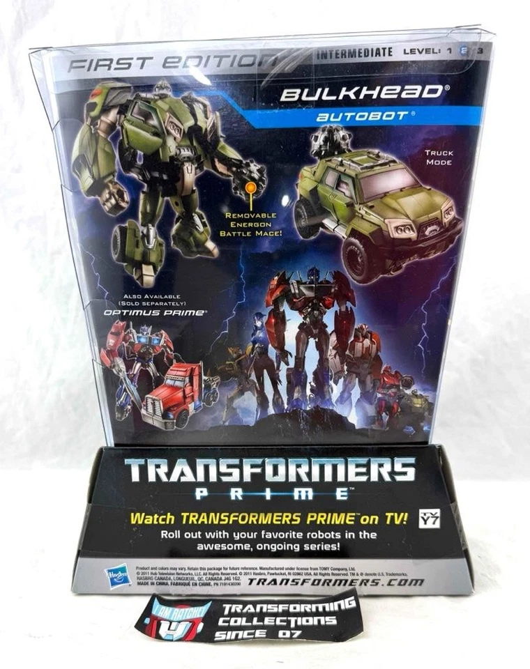 Transformers Prime 2011 First Edition Voyager Class Bulkhead Complete - Image 2 of 2