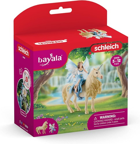 Bayala 42508 Mermaid Eyela Doll with Golden Unicorn toy figure Schleich 69010 - Picture 2 of 2