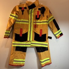 Adventure Factory Child's Fire Fighter Costume Size 7-8
