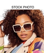 QUAY SUNGLASSES  ALMOST READY  POLARIZED  58 18 140  BROWN LENSES