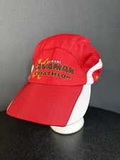 2024 LAVAMAN TRIATHLON WAIKOLOA HAWAII RED PANEL FINISHER HAT