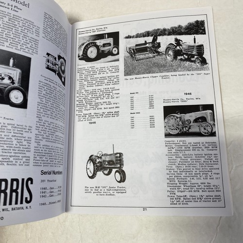 Massey-Harris Ferguson Data Book No. 6 1850-1960 Alan C. King - Picture 10 of 12