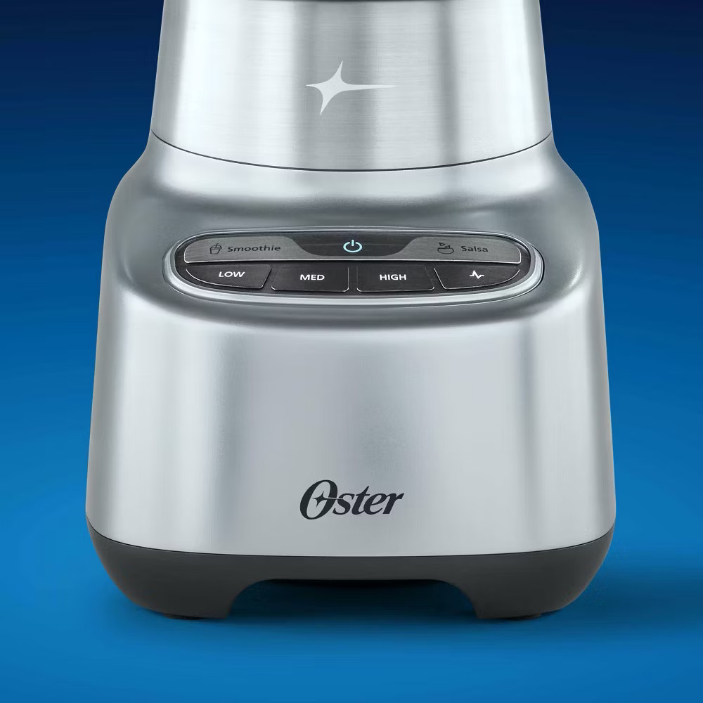 Oster 6 cups Jar Blender Food Processor 2-in-1 One Touch Glass Speeds