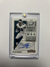 2018 Panini Contenders - Rookie Ticket Autograph Dallas Goedert #203 (AU, RC)
