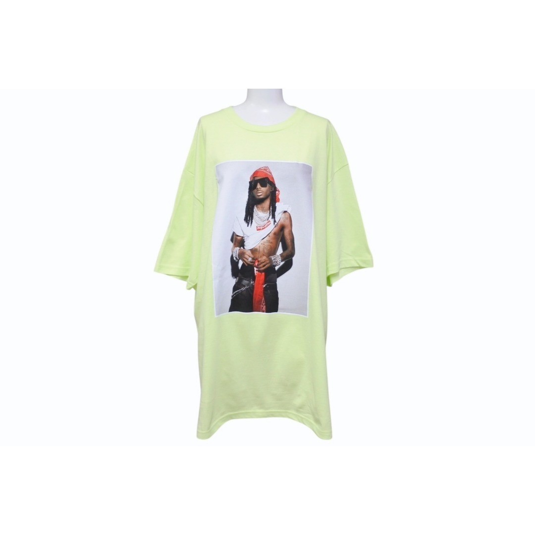 unused Supreme Playboi Carti PHOTO TEE short sleeve T-shirt yellow siz