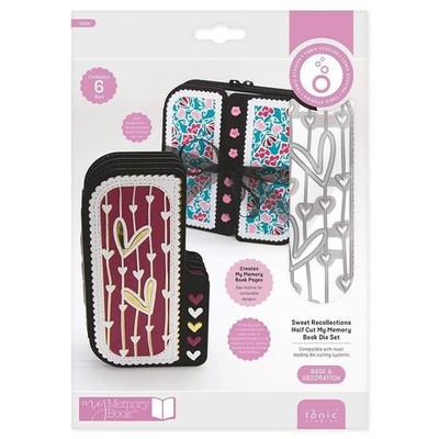 My memory book Half cut Stanzschablone set Sweet recollections