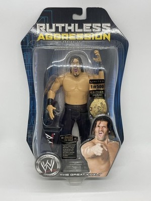 1 of 500 WWE Ruthless Aggression Series 24 THE GREAT KHALI Jakks Pacific RARE
