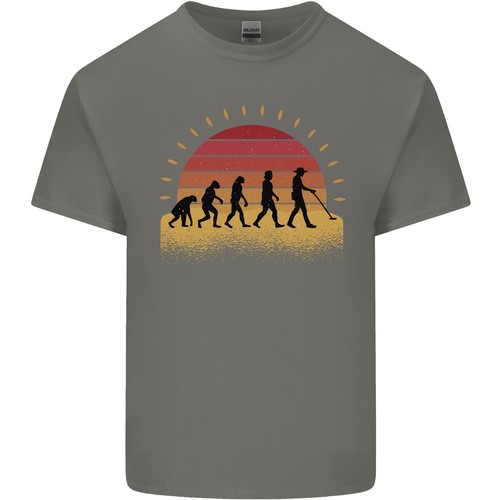 Metal Detecting Evolution Detector Kids T-Shirt Childrens - Picture 5 of 21